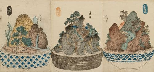 Tokaido Miniature Landscape Bonkei
