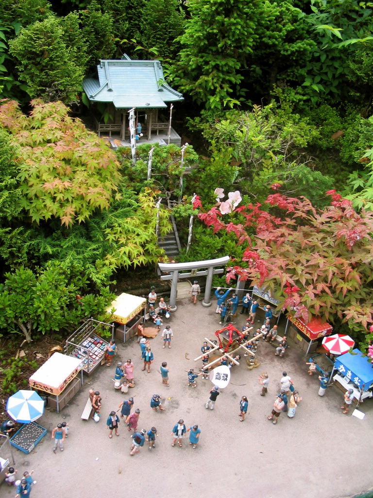 Japanese Maple Bonsai (Miniature Village)