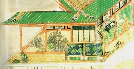 Penjing from Saigyo Monogatari Emaki