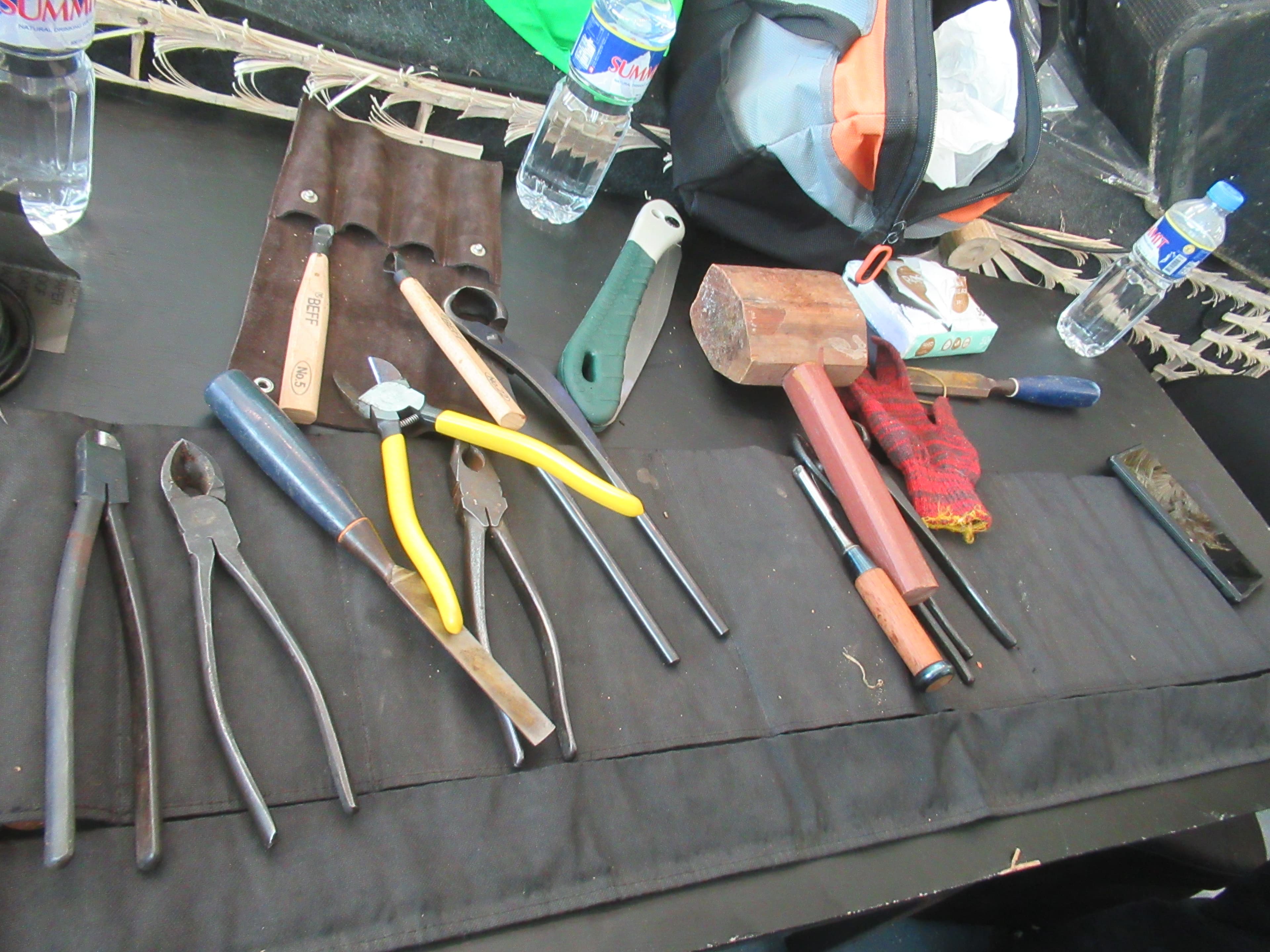 Bonsai Cultivation Tools Display